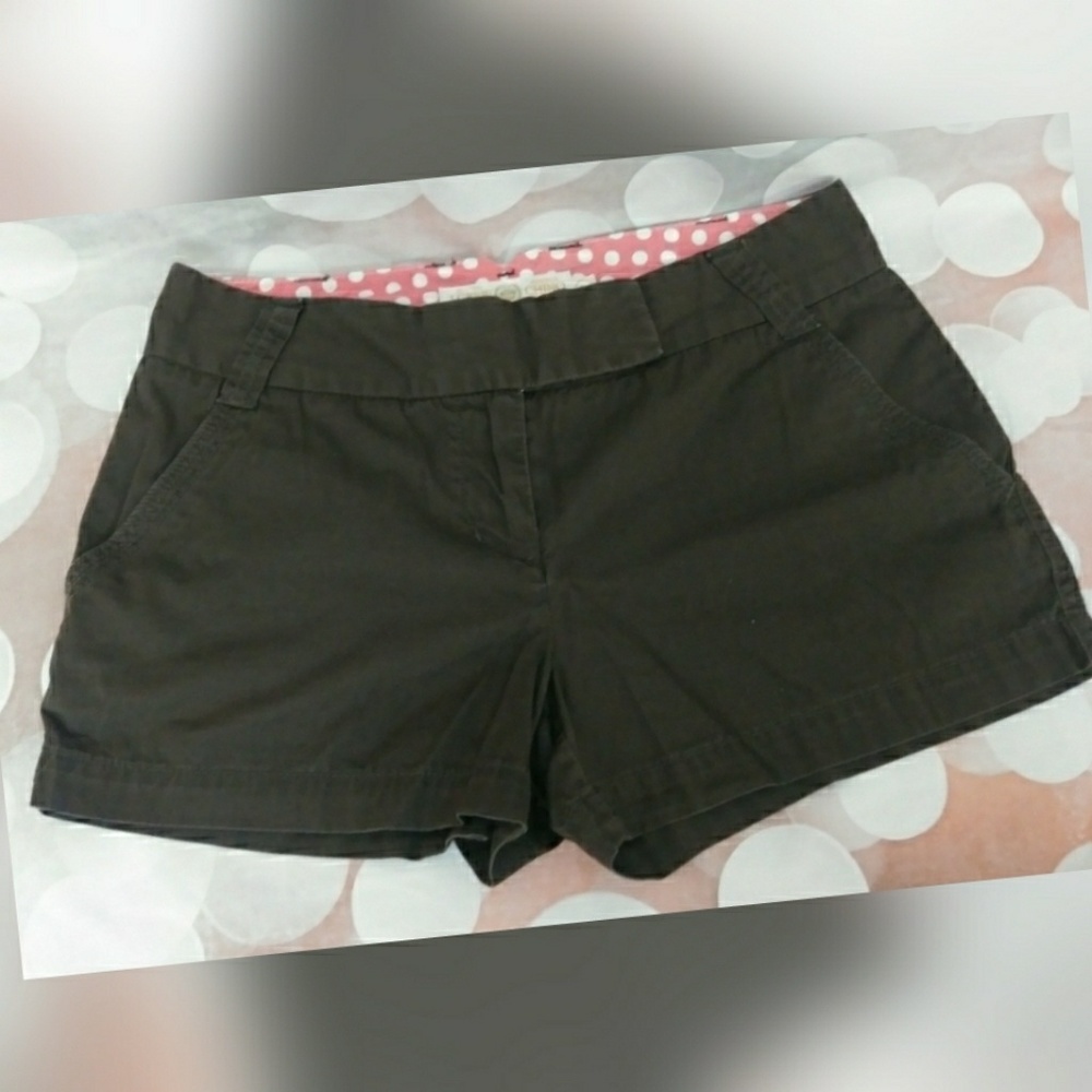 J. Crew brown Chino shorts